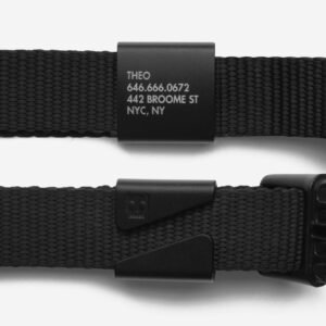 ID Tag | Placa de Identificación - Medium, Black