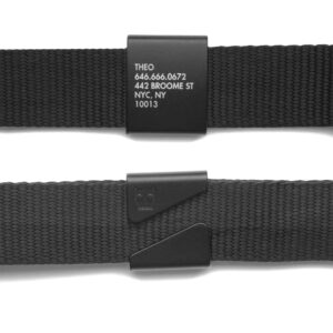 ID Tag | Placa de Identificación - Medium, Black